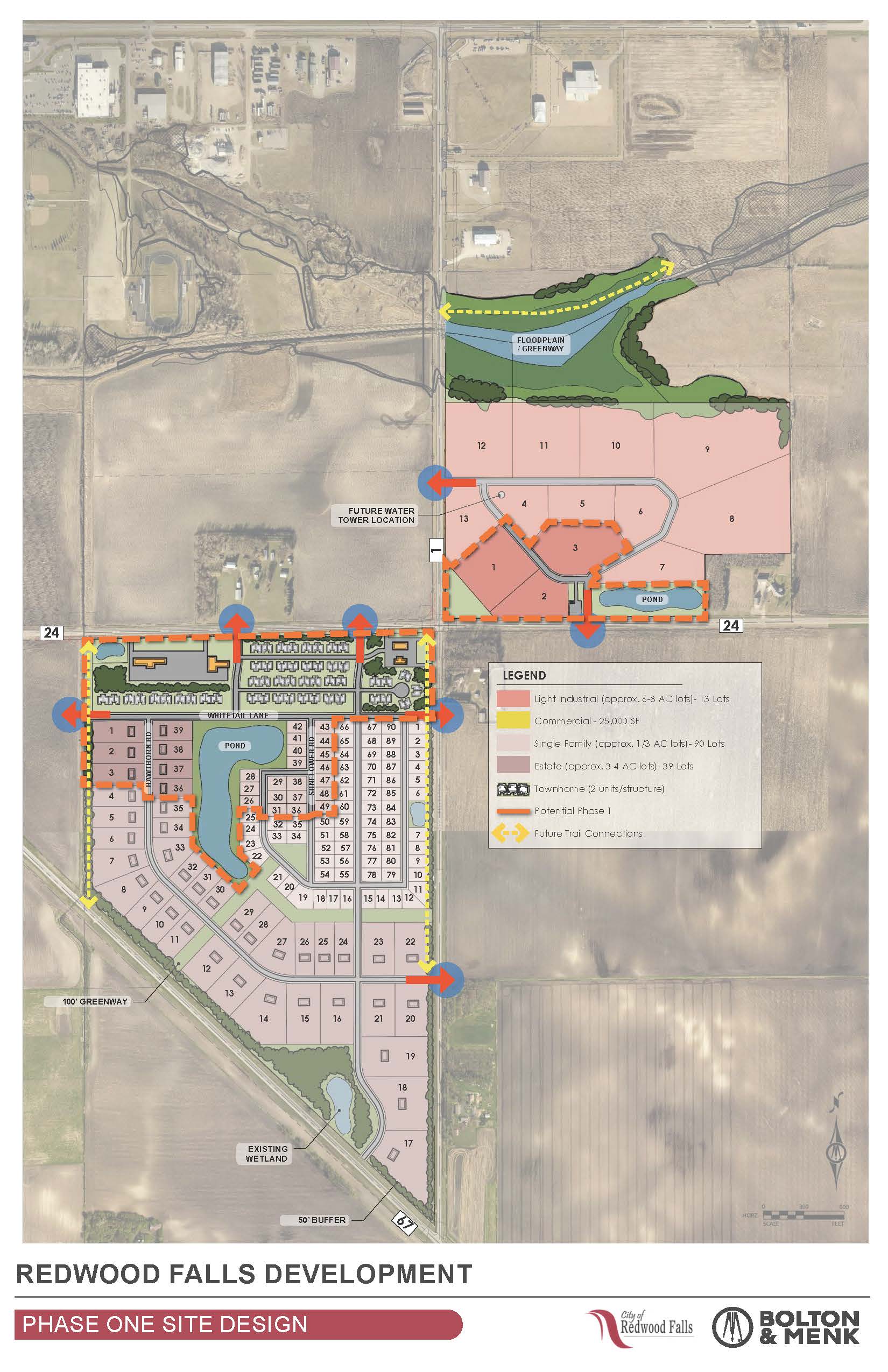 Redwood Falls Development Concept