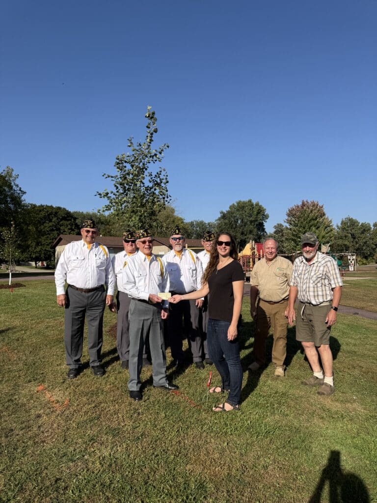 New Trees planted at Veteran Park